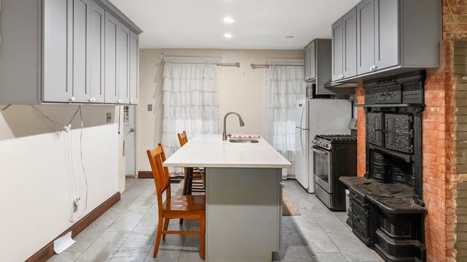 Dining room, Interior, Kitchen, Recessed Lighting