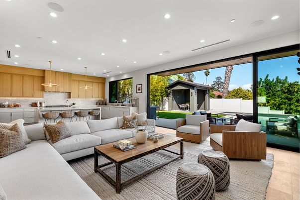 Interior, Kitchen, Living room, Pendant Lights, Recessed Lighting