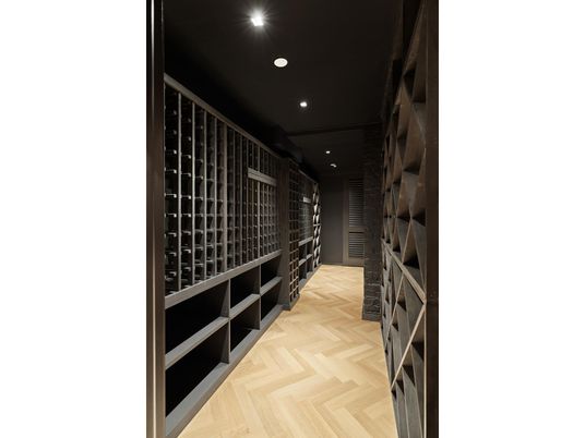 Interior, Recessed Lighting, Wood Texture Flooring