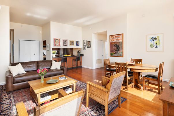 Dining room, Interior, Kitchen, Living room, Wood Texture Flooring