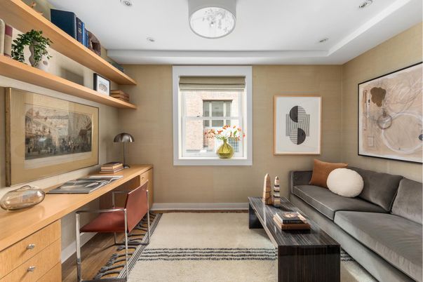 Home Office, Interior, Recessed Lighting