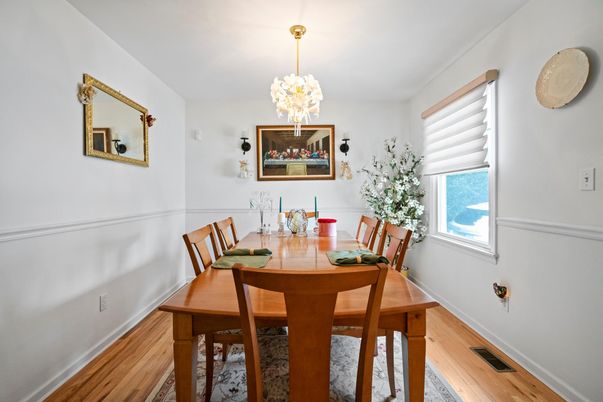 Dining room, Interior, Wood Texture Flooring