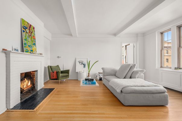 Fireplace, Interior, Wood Texture Flooring