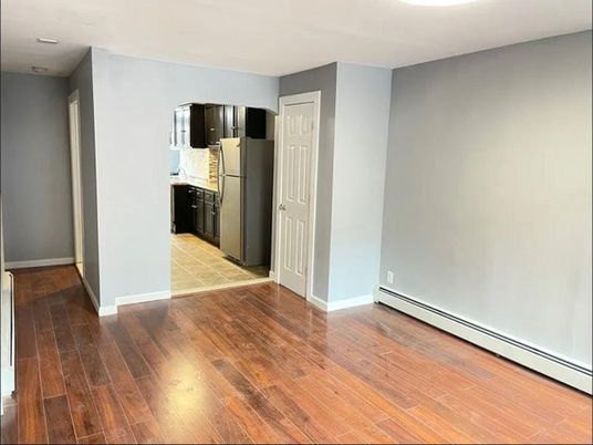 Empty room, Interior, Kitchen, Wood Texture Flooring