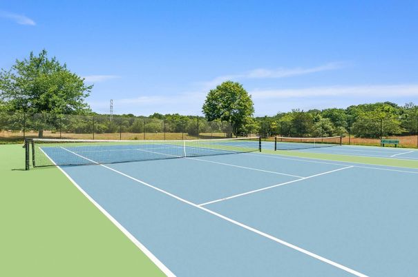 Exterior, Tennis Courts
