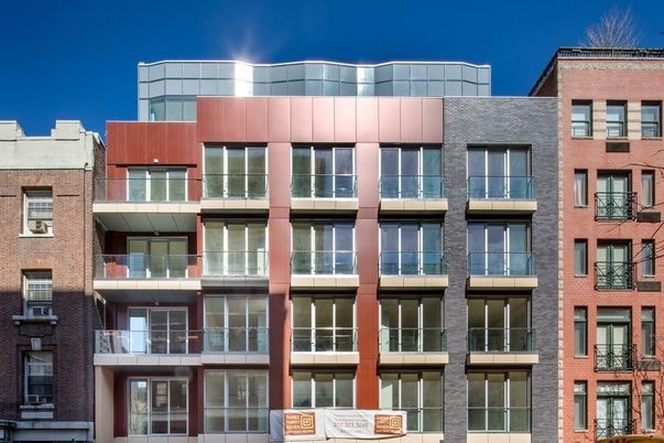 Exterior, Facade, Condo Building
