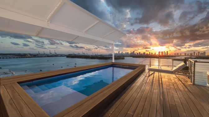 Exterior, Lake, Pool, Water
