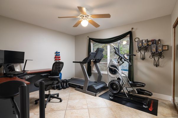 Fitness Equipment, Home Office, Interior
