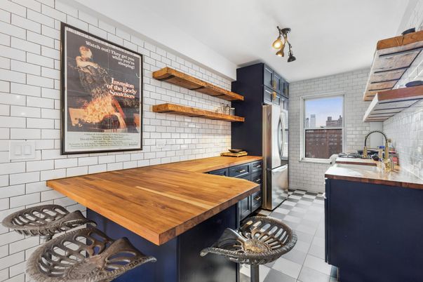 Interior, Kitchen, Stone Walls