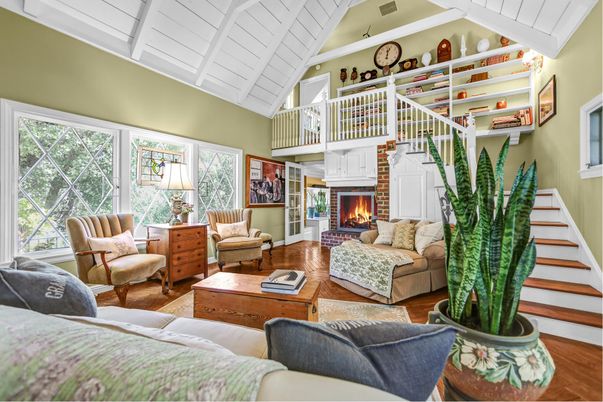 Fireplace, Interior, Living room, Wood Texture Flooring