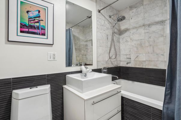 Bathroom, Interior, Marble Walls