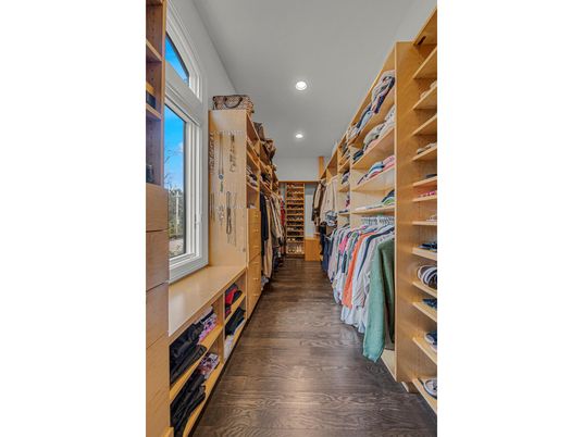 Interior, Recessed Lighting, Walk-in Closets, Wood Texture Flooring