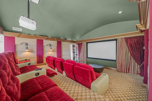 Home Theatre Room, Interior, Projection Screen, Theatre Room