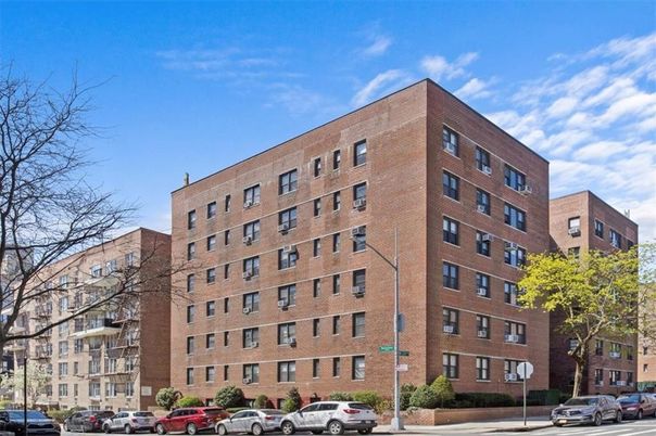 Exterior, Facade, Brick Facade, Condo Building
