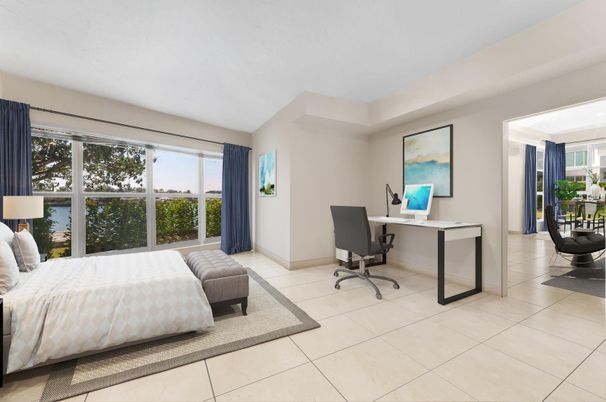 Bedroom, Home Office, Interior, Water
