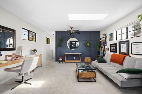 Home Office, Interior, Living room