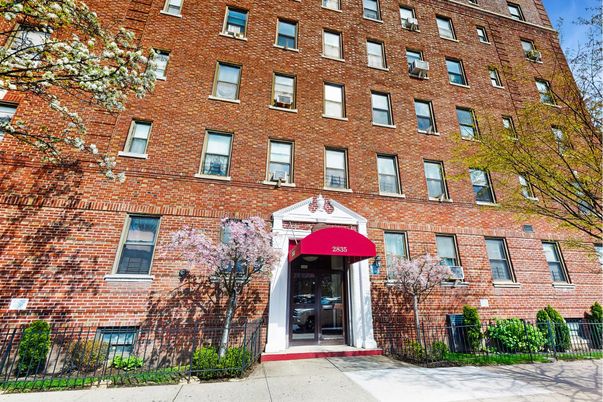 Exterior, Facade, Brick Facade, Condo Building