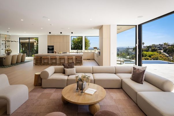 Dining room, Interior, Kitchen, Living room, Pendant Lights, Recessed Lighting