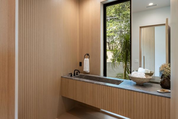 Bathroom, Interior, Recessed Lighting