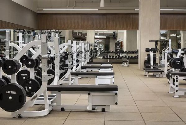 Fitness Equipment, Gym, Interior