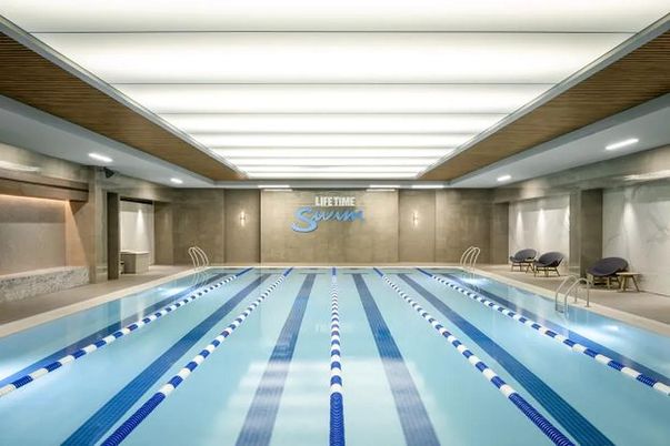 Interior, Pool, Recessed Lighting