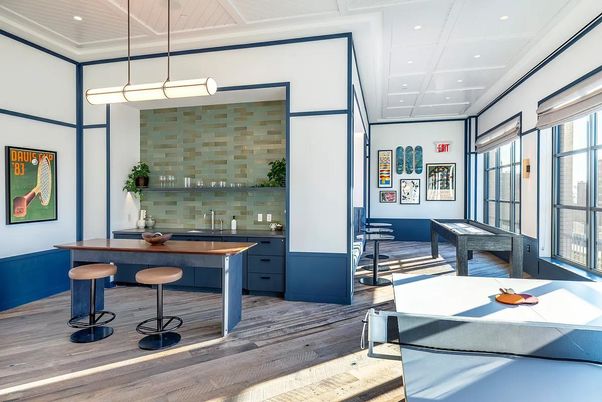 Interior, Pendant Lights, Recessed Lighting, Wood Texture Flooring