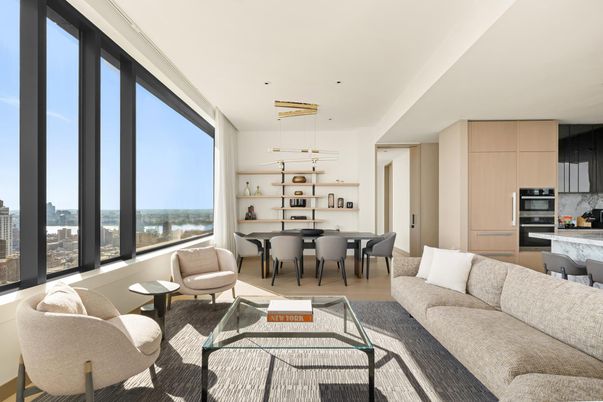 Dining room, Interior, Kitchen, Living room, Pendant Lights, Stainless Steel Appliances