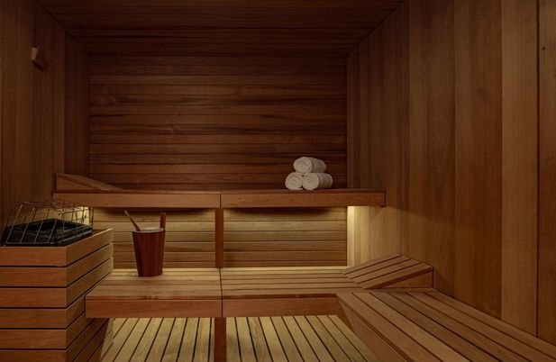 Interior, Sauna Room