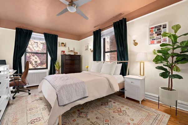 Bedroom, Home Office, Interior, Wood Texture Flooring
