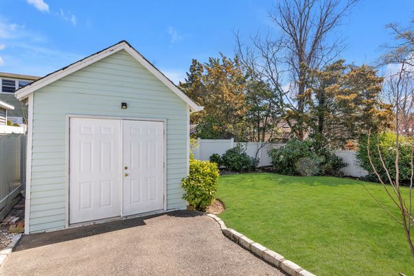 Backyard, Detached Garage, Exterior
