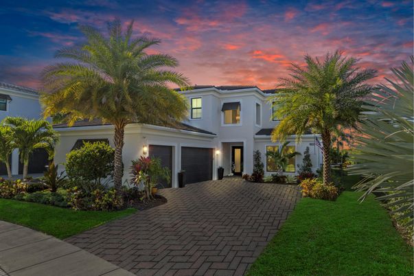 Attached, Backyard, Exterior, Facade, Mediterranean