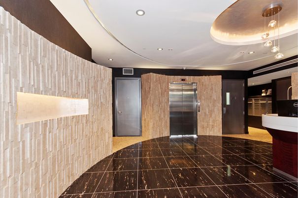 Elevator, Interior, Pendant Lights, Recessed Lighting