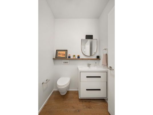 Bathroom, Interior, Wood Texture Flooring