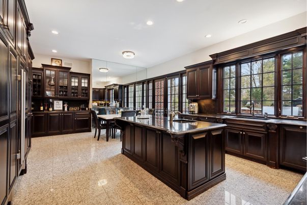 Dining room, Interior, Kitchen, Recessed Lighting