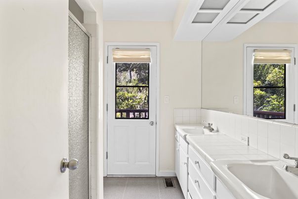 Bathroom, Dual Sink Vanities, Interior, Tile Countertops