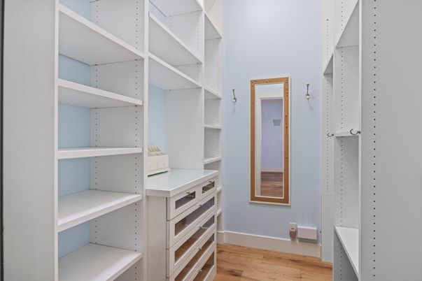 Interior, Walk-in Closets, Wood Texture Flooring