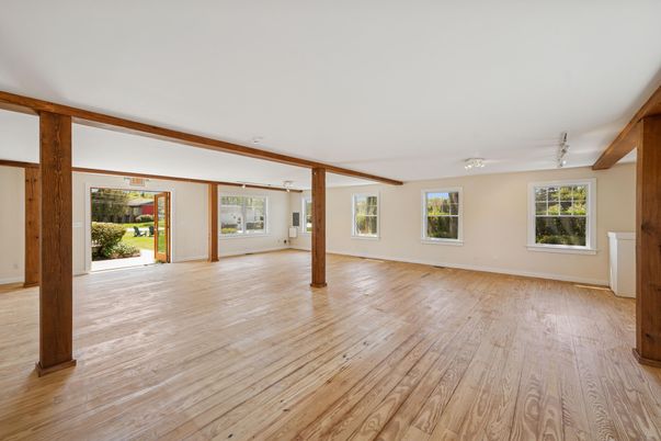 Empty room, Interior, Wood Texture Flooring