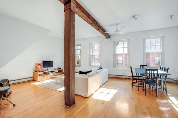 Dining room, Interior, Living room, Wooden Beams, Wood Texture Flooring