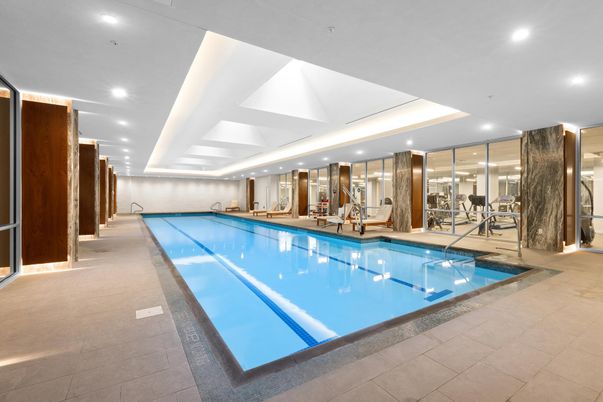 Interior, Pool, Recessed Lighting