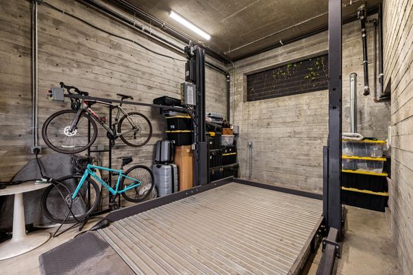 Fitness Equipment, Interior, Stone Walls, Wooden Walls