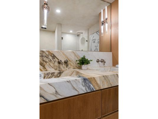 Bathroom, Interior, Recessed Lighting