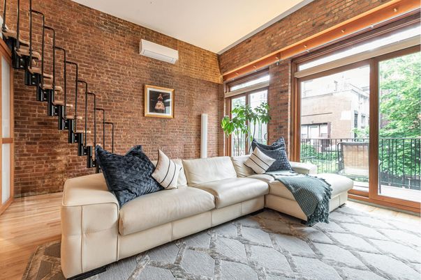 Interior, Stone Walls, Wood Texture Flooring