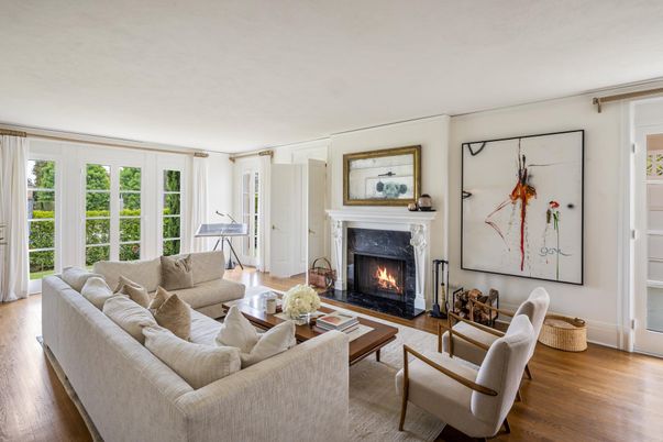 Fireplace, Interior, Living room, Wood Texture Flooring