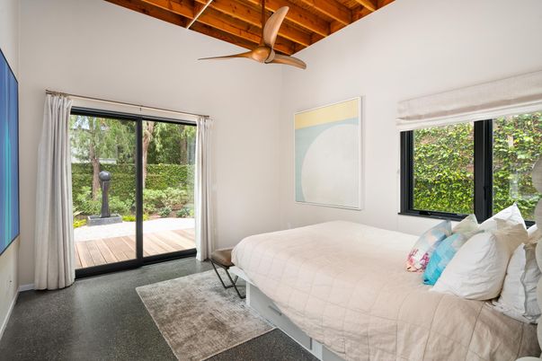 Bedroom, Interior, Wooden Beams, Wooden Ceilings