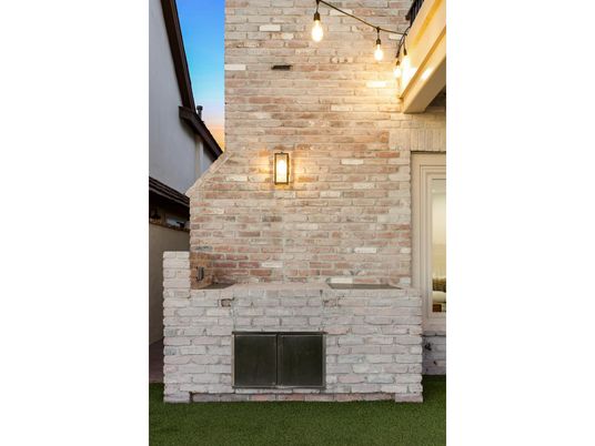 Exterior, Fireplace, Stone Walls