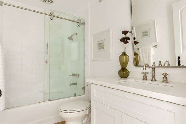 Bathroom, Glass Shower, Interior