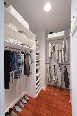 Interior, Recessed Lighting, Walk-in Closets, Wood Texture Flooring