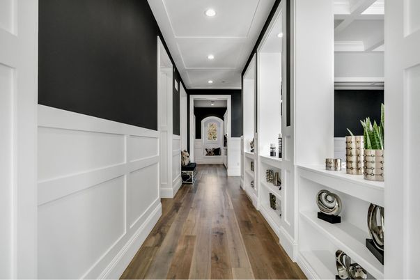 Interior, Recessed Lighting, Wood Texture Flooring