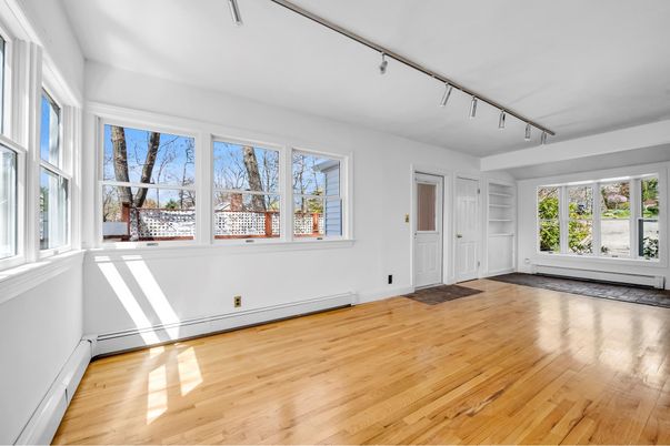 Empty room, Interior, Wood Texture Flooring