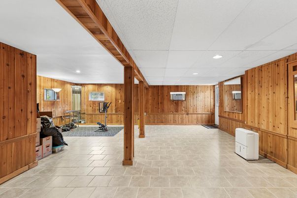 Interior, Recessed Lighting, Wooden Walls